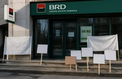 Angajații BRD intră în grevă de avertisment pe fondul negocierilor eșuate pentru contractul colectiv