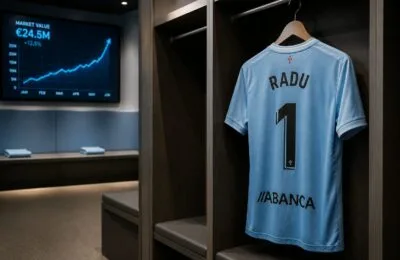 Ionuț Radu a ajuns la o cotă de 9 milioane de euro după ce a devenit titular la Celta Vigo